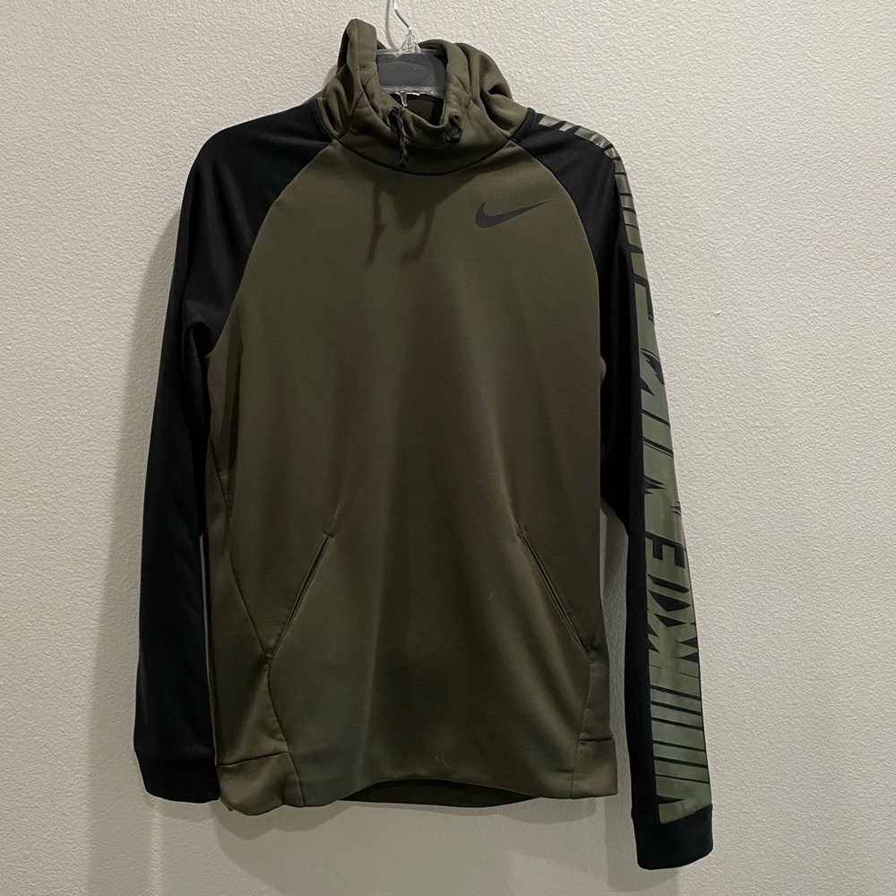Black & Olive Nike Hoodie